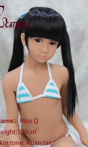 CATDOLL Q 108cm Asian tone Realistic Mini Doll – Petite TPE Body with Realistic Features