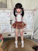 CATDOLL Nanako 109CM TPE Realistic Mini Doll (Soft Silicone Head with Pale Tone)
