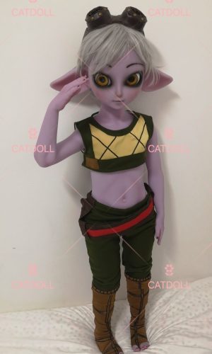 CATDOLL 115CM Purple Silicone Doll