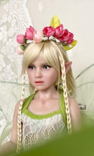 CATDOLL 60CM Sasha Silicone Realistic Mini Doll (Elf Ear)